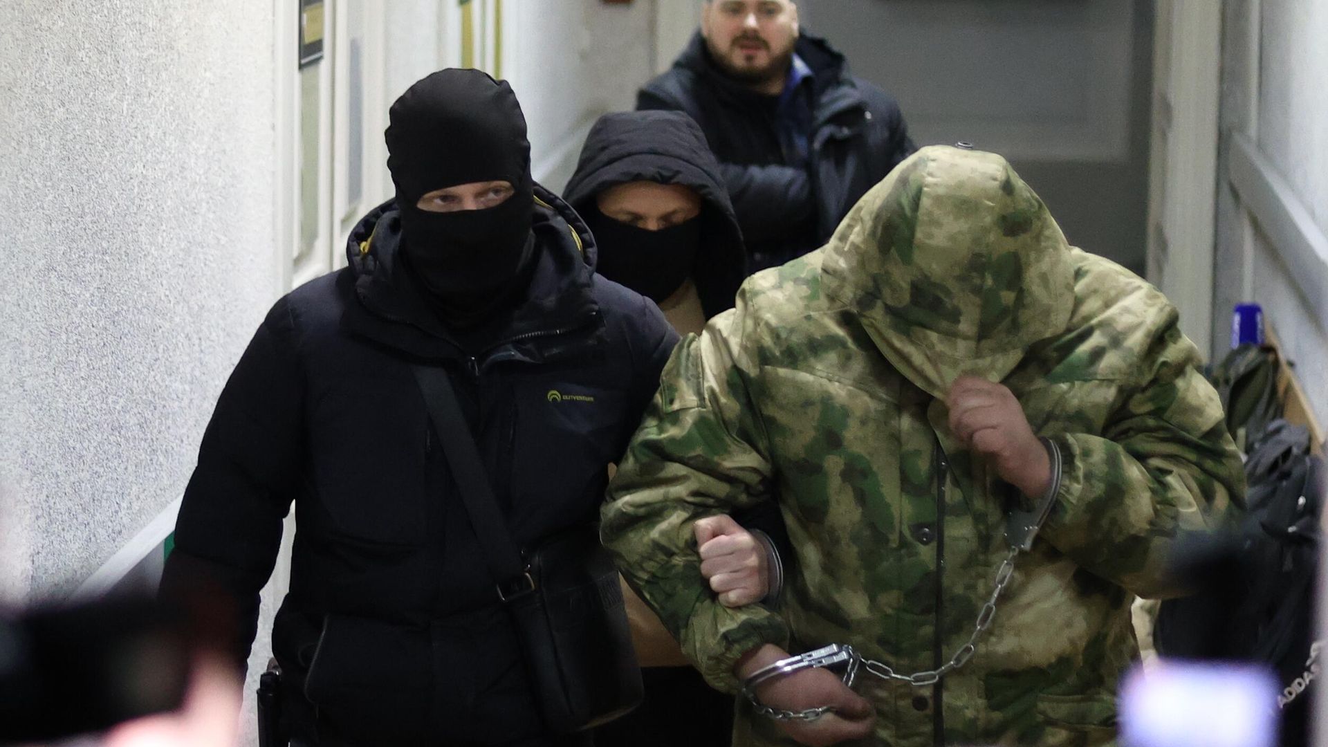 Петр Жилкин, подозреваемый в похищении и убийстве девятилетнего мальчика Паши Тифитулина, в зале заседаний Октябрьского районного суда Санкт-Петербурга - РИА Новости, 1920, 12.08.2026