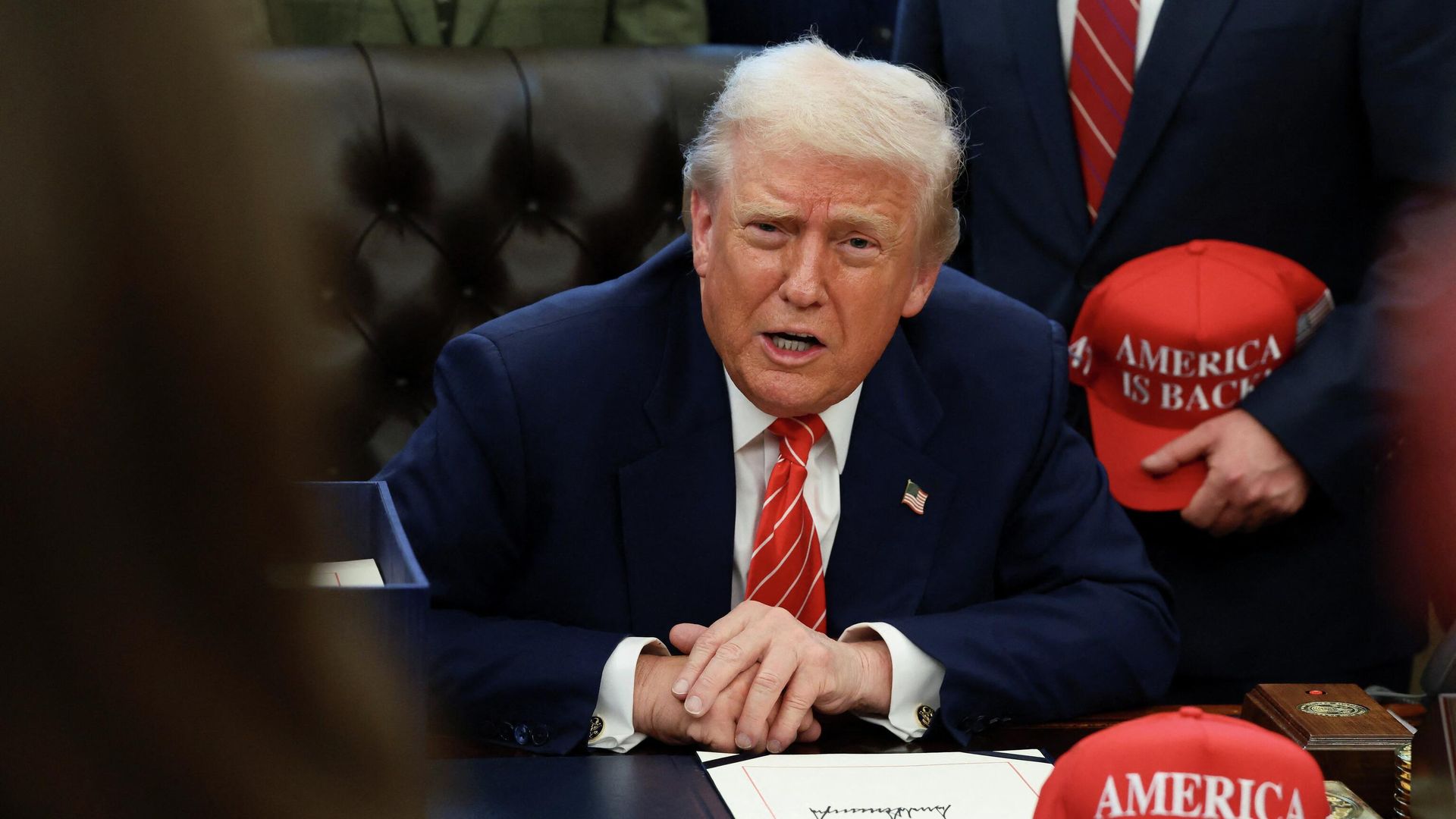 Президент США Дональд Трамп в Белом доме в Вашингтоне Президент США Дональд Трамп в Белом доме в Вашингтоне - РИА Новости, 1920, 04.02.2026