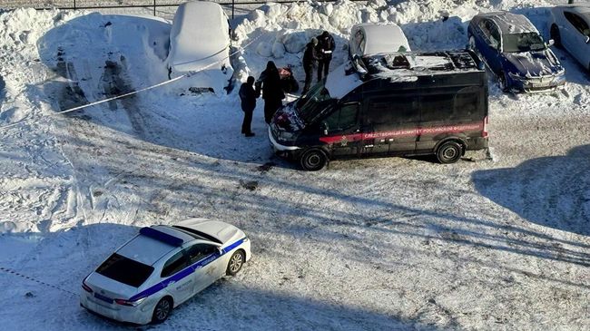 Место обнаружения тела убитого на западе Москвы таксиста