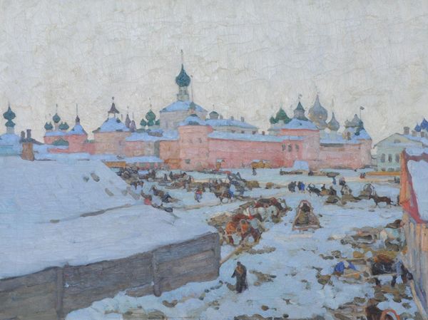 Юон К.Ф. Весенний вечер Юон К.Ф. Весенний вечер