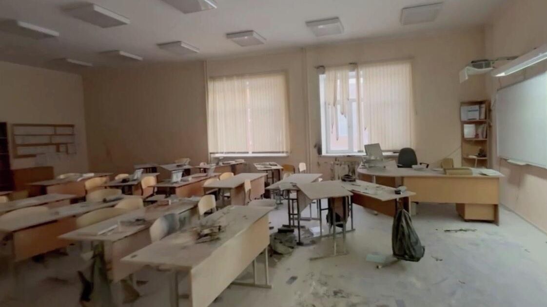 Школа в Красноярске, где ученица устроила поджог Школа в Красноярске, где ученица устроила поджог - РИА Новости, 1920, 04.02.2026