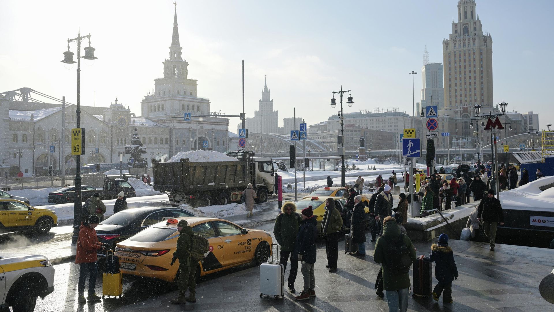 Комсомольская площадь в Москве Комсомольская площадь в Москве - РИА Новости, 1920, 06.02.2026