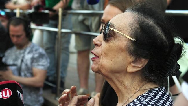 Вдова народного артиста СССР Алексея Баталова Гитана Леонтенко