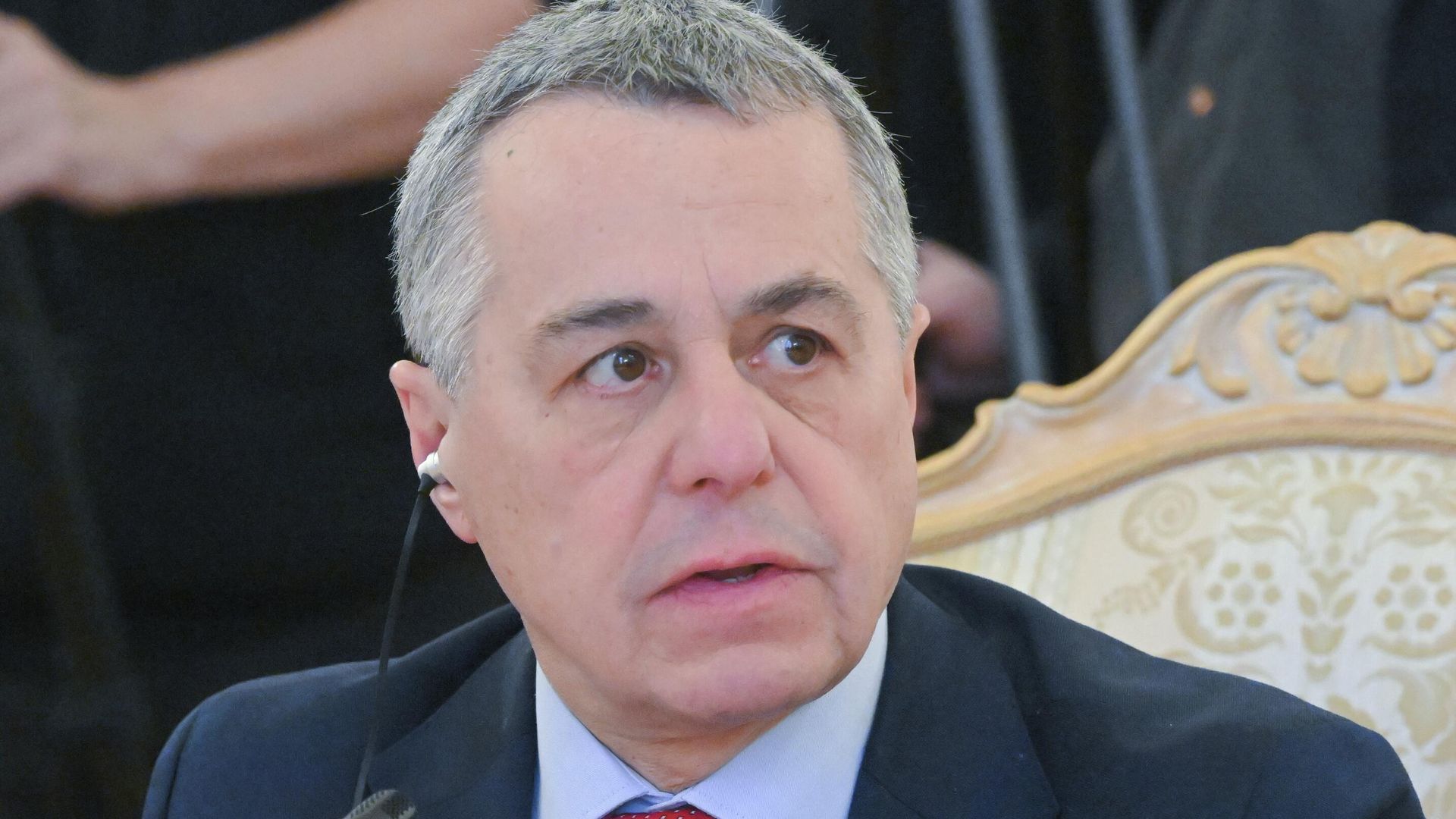 Глава МИД Швейцарии Иньяцио Кассис во время встречи с министром иностранных дел РФ Сергеем Лавровым и генеральным секретарем ОБСЕ Феридуном Синирлиоглу в Москве Глава МИД Швейцарии Иньяцио Кассис во время встречи с министром иностранных дел РФ Сергеем Лавровым и генеральным секретарем ОБСЕ Феридуном Синирлиоглу в Москве - РИА Новости, 1920, 06.02.2026