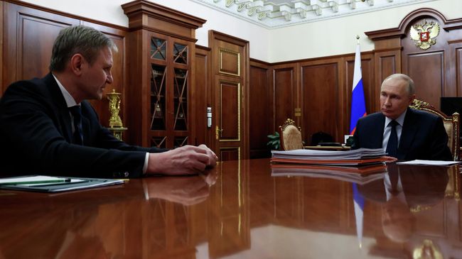 Встреча Путина с главой группы компаний Мантера