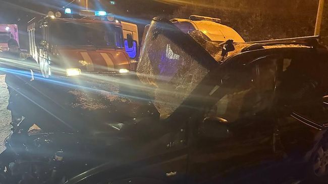 Последствия ДТП в в Шацком районе Рязанской области