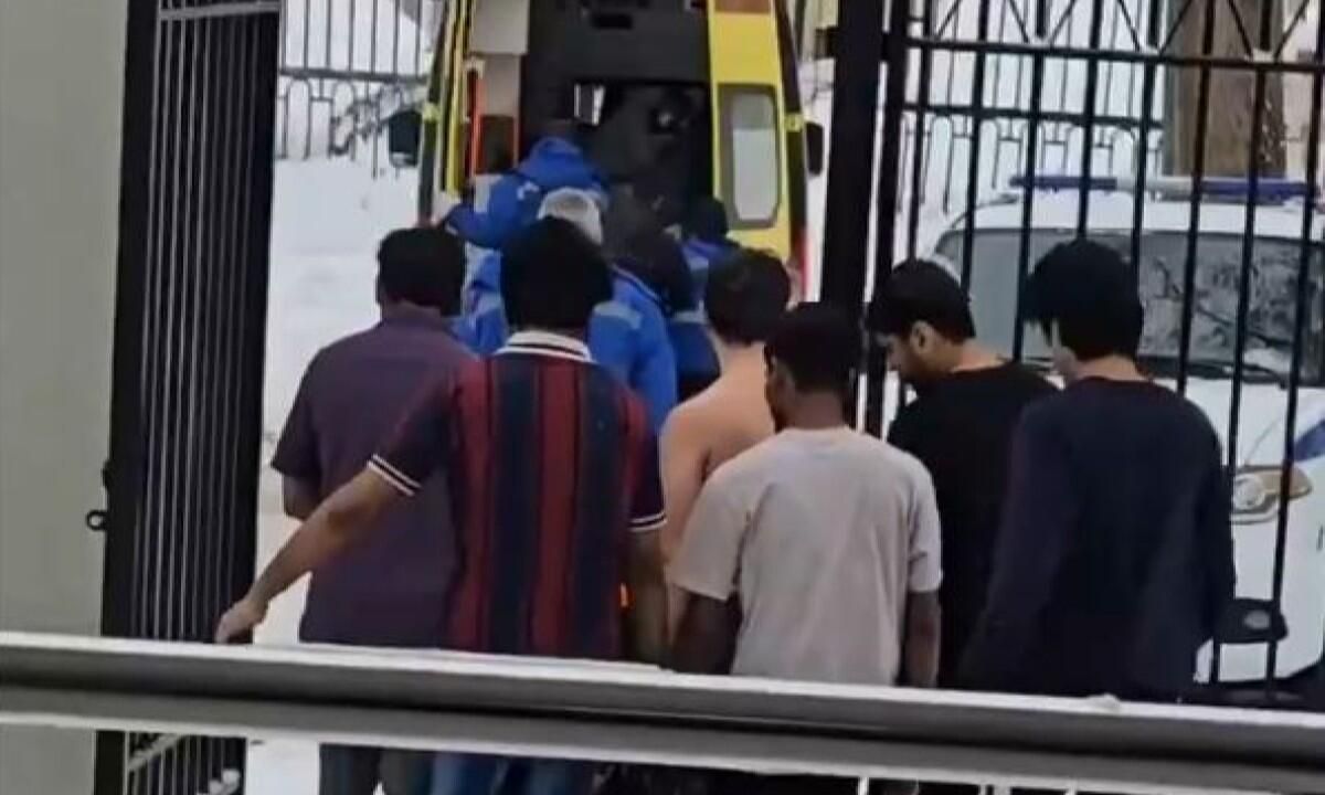 На месте нападения в общежитии вуза в Уфе На месте нападения в общежитии вуза в Уфе - РИА Новости, 1920, 07.02.2026