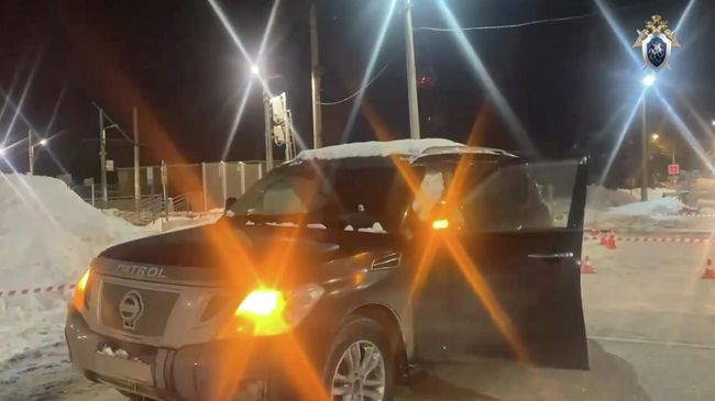 На месте месте взрыва автомобиля в подмосковном Фрязино