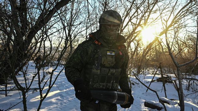 Российский военнослужащий