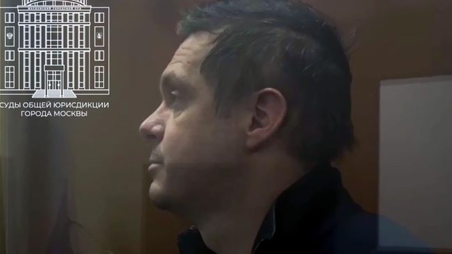 Экс-председатель совета директоров транспортной группы FESCO Андрей Северилов во время заседания Мещанского районного суда Москвы