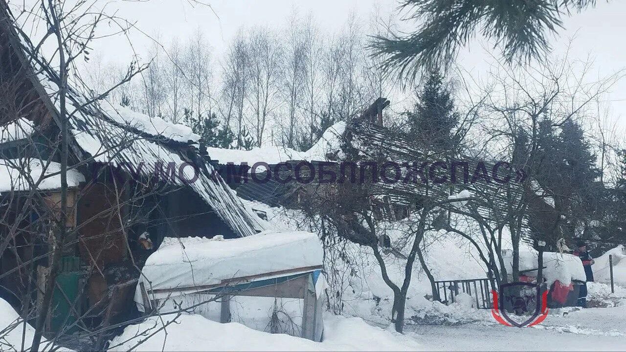 На месте обрушения крыши жилого дома в Московской области На месте обрушения крыши жилого дома в Московской области - РИА Новости, 1920, 13.02.2026