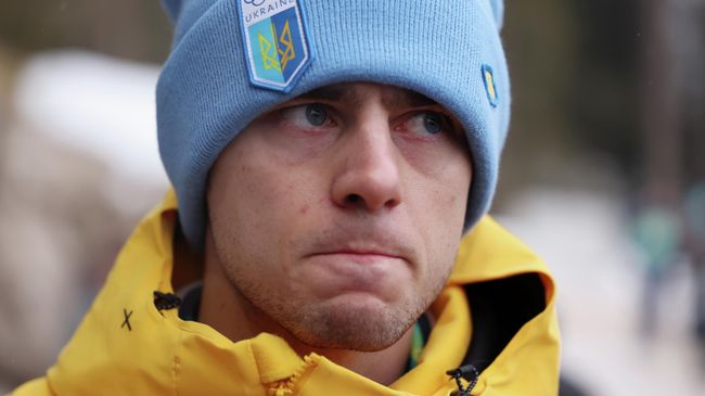 Украинский скелетонист Владислав Гераскевич