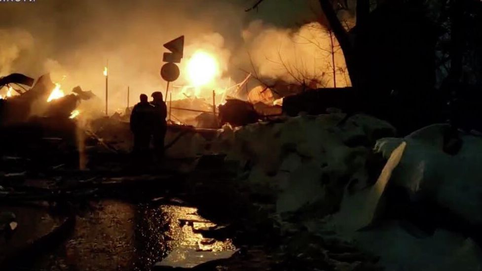 Пожар на месте взрыва газового баллона в Сергиевом Посаде Пожар на месте взрыва газового баллона в Сергиевом Посаде - РИА Новости, 1920, 14.02.2026
