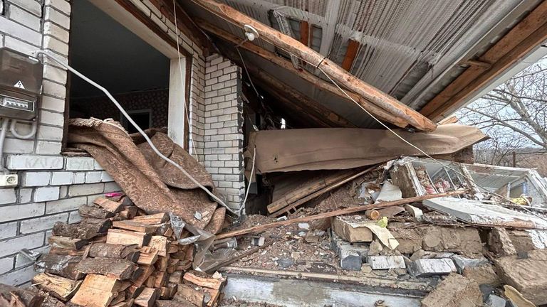 Последствия хлопка газа в жилом доме в Северском районе Краснодарского края