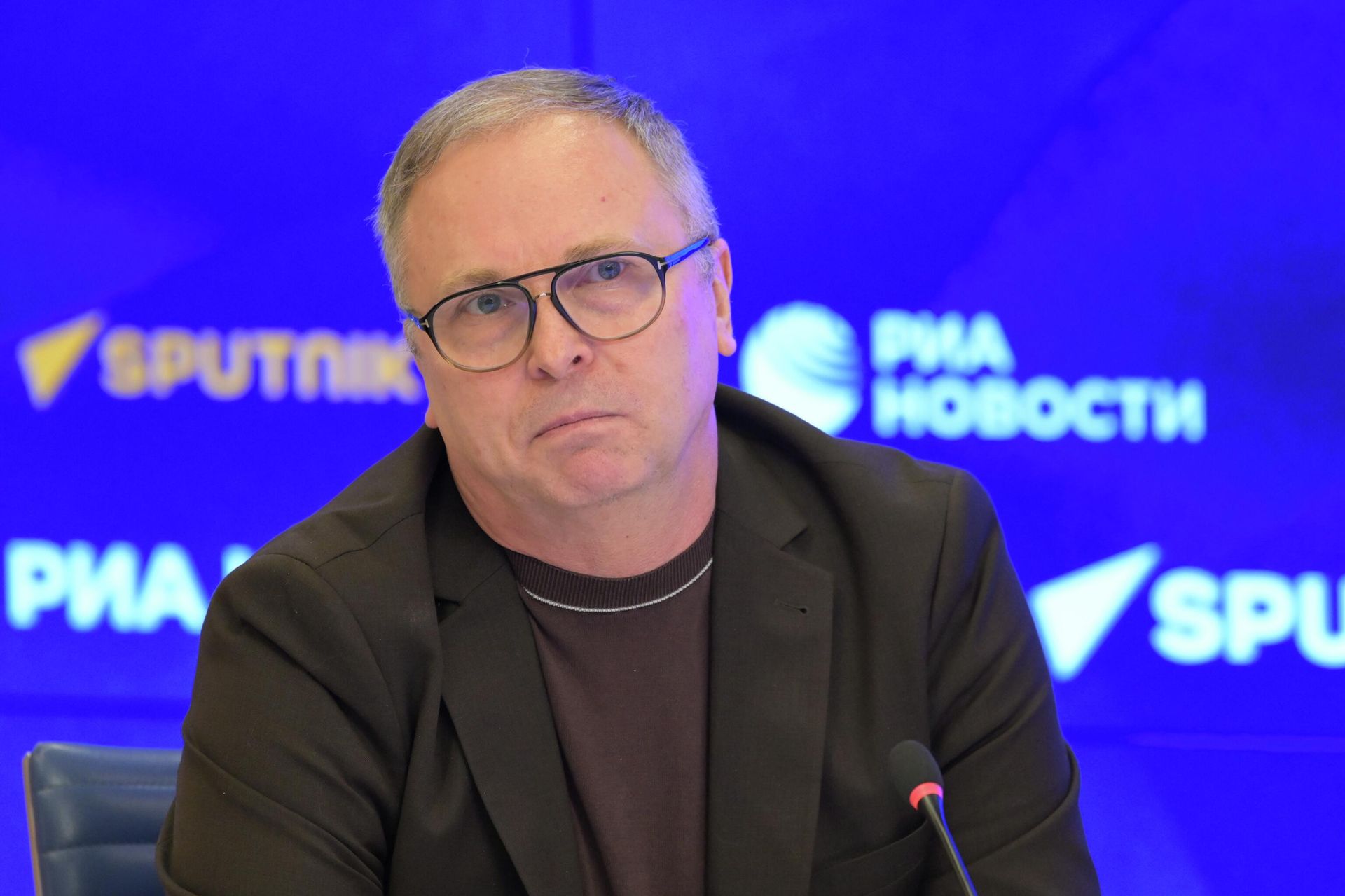 Руководитель Проекта госпитальных школ УчимЗнаем Сергей Шариков Руководитель Проекта госпитальных школ УчимЗнаем Сергей Шариков - РИА Новости, 1920, 16.02.2026