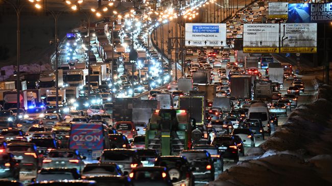 Пробки в Москве