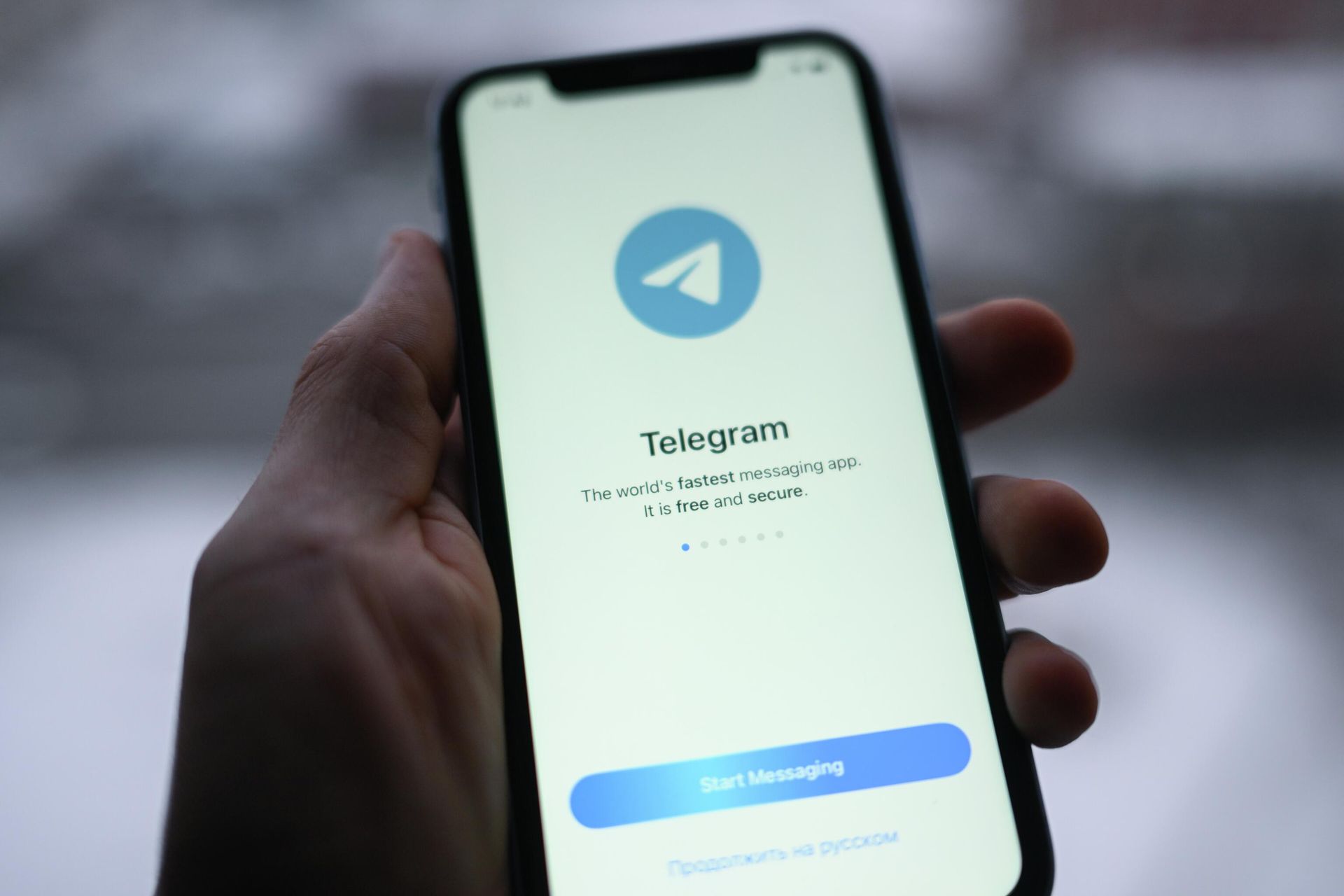 Логотип мессенджера Telegram на экране смартфона Логотип мессенджера Telegram на экране смартфона - РИА Новости, 1920, 11.09.2026