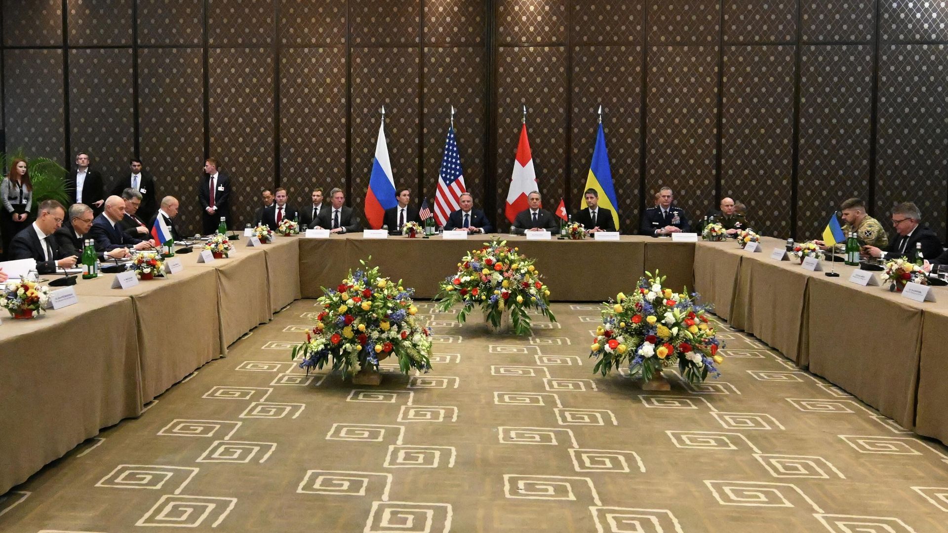 Трехсторонние переговоры РФ, США и Украины в Женеве Трехсторонние переговоры РФ, США и Украины в Женеве - РИА Новости, 1920, 20.02.2026