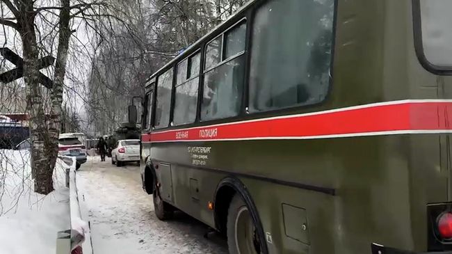 Кадры с места происшествия в Сертолово