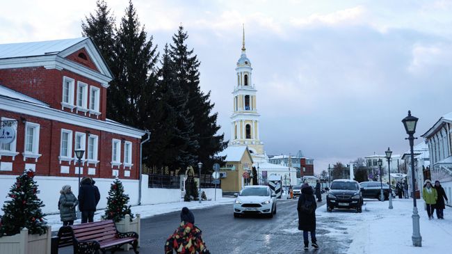 Улица Лажечникова в Коломне