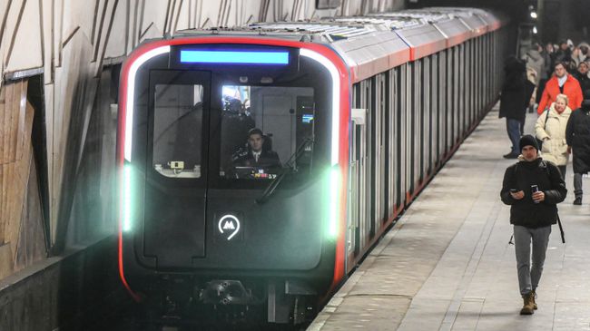 Обкатка нового состава Москва-2026 на Замоскворецкой линии