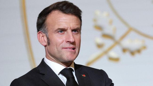 Президент Франции Эммануэль Макрон