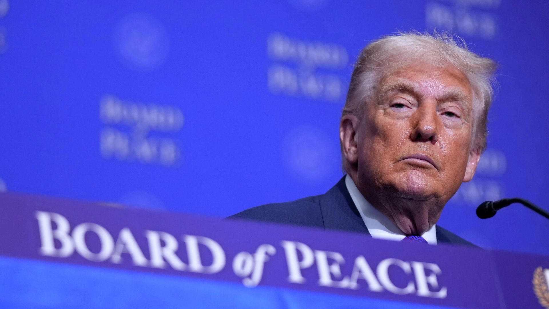 Президент США Дональд Трамп выступает на саммите Совета мира в Вашингтоне - РИА Новости, 1920, 23.02.2026