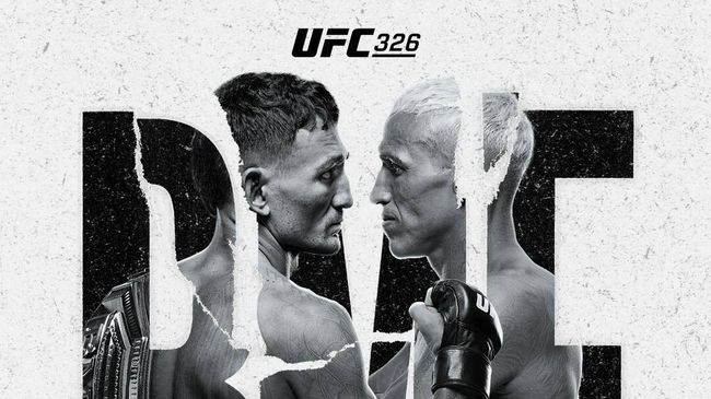 Официальный постер турнира UFC 326