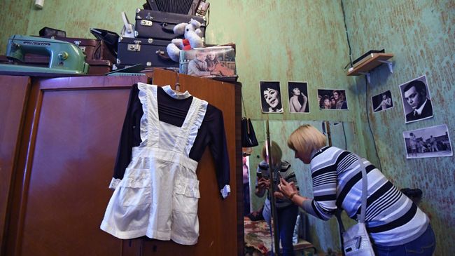 Комната с вещами