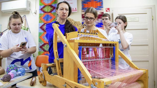 Открытие Центра традиционных художественных текстильных ремесел Открытие Центра традиционных художественных текстильных ремесел