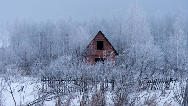 Дача зимой Дача зимой