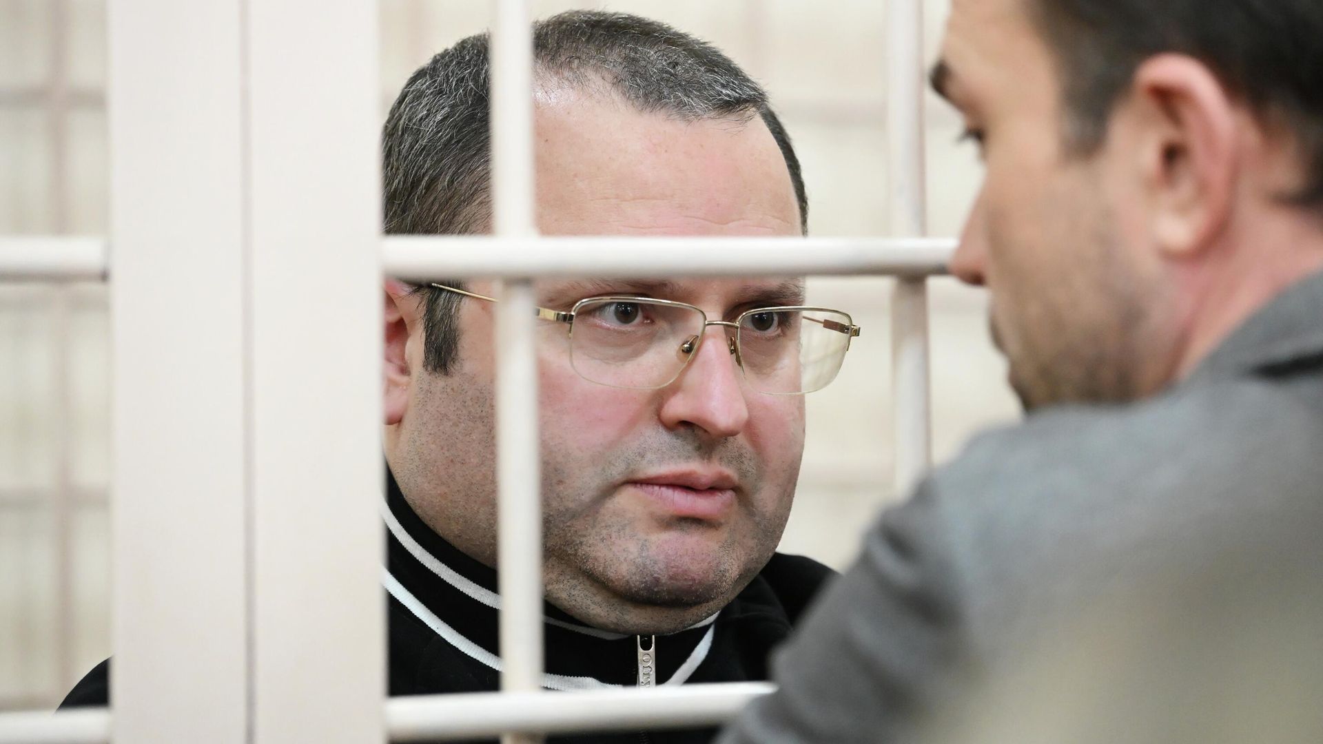 Бывший глава Корпорации развития Курской области Владимир Лукин в зале Ленинского районного суда Курска. 20 февраля 2026 года Бывший глава Корпорации развития Курской области Владимир Лукин в зале Ленинского районного суда Курска. 20 февраля 2026 года - РИА Новости, 1920, 20.02.2026