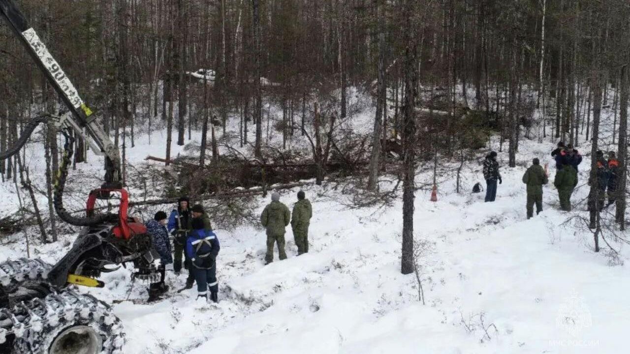 Место крушения вертолета в Амурской области Место крушения вертолета в Амурской области - РИА Новости, 1920, 21.02.2026