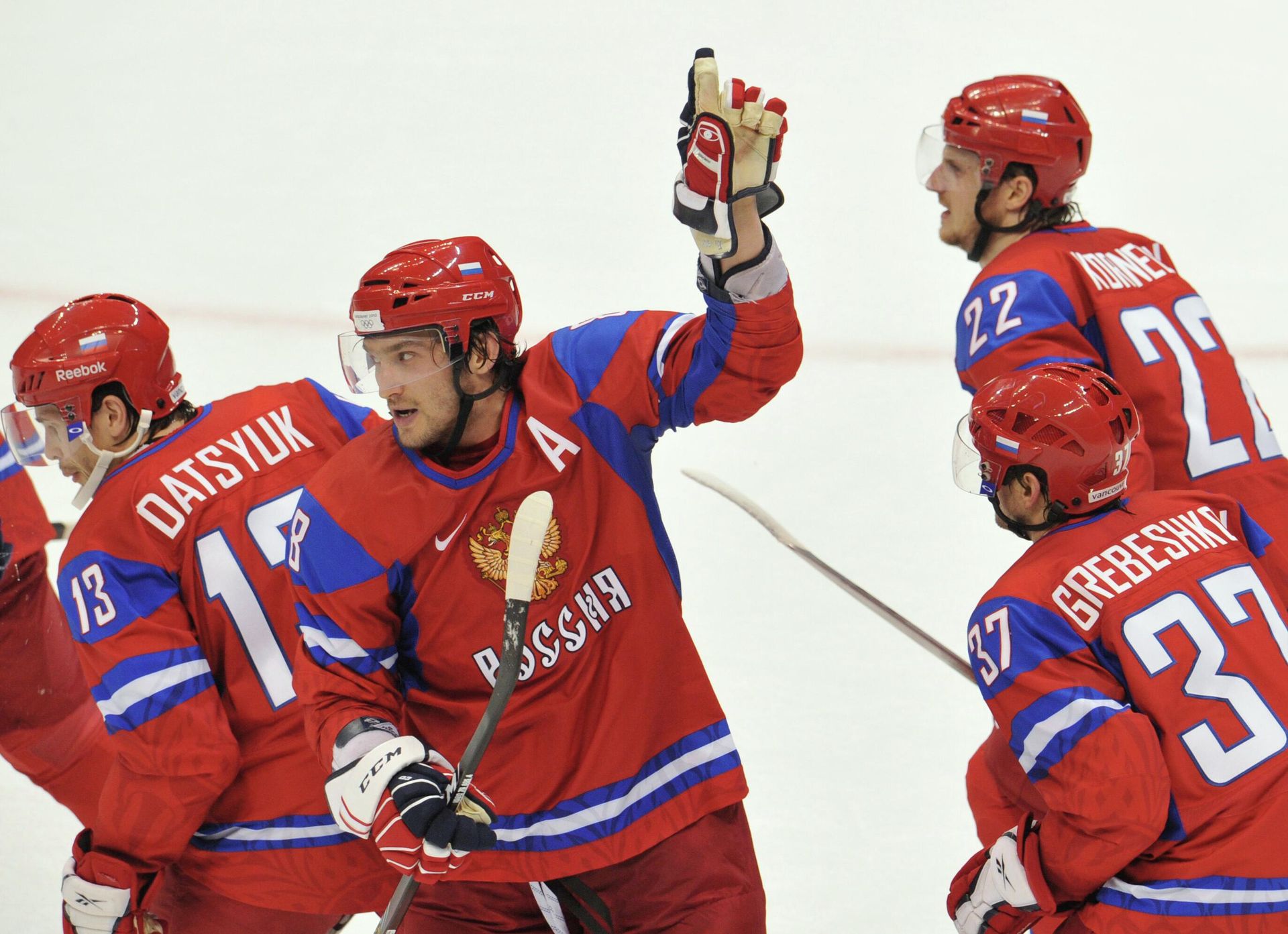 Александр Овечкин на Олимпиаде-2010 Александр Овечкин на Олимпиаде-2010 - РИА Новости, 1920, 21.02.2026