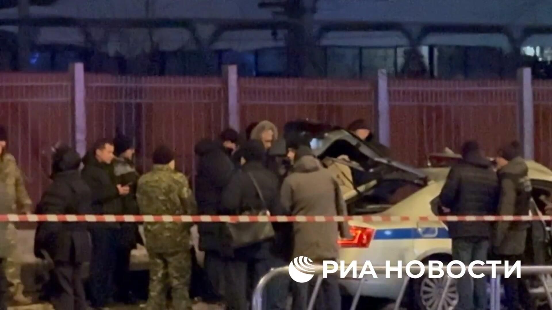 Глава МВД Колокольцев прибыл на место взрыва у Савеловского вокзала - РИА Новости, 1920, 24.02.2026