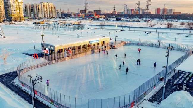 Многофункциональная спортивная площадка в Косино-Ухтомском районе в Москве
