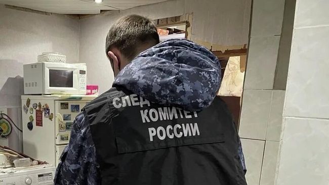 Работа СК России на месте убийства женщины в Няндоме Архангельской области