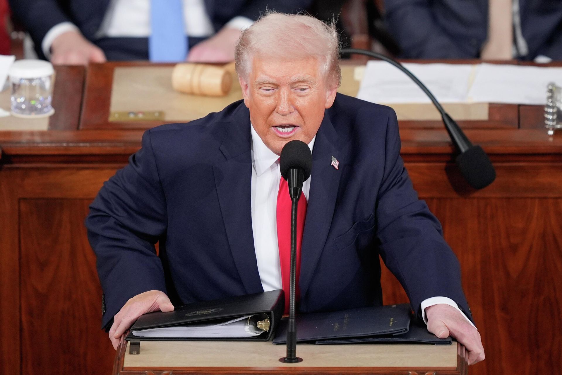 Президент США Дональд Трамп во время выступления в конгрессе о положении дел в стране Президент США Дональд Трамп во время выступления в конгрессе о положении дел в стране - РИА Новости, 1920, 06.05.2026