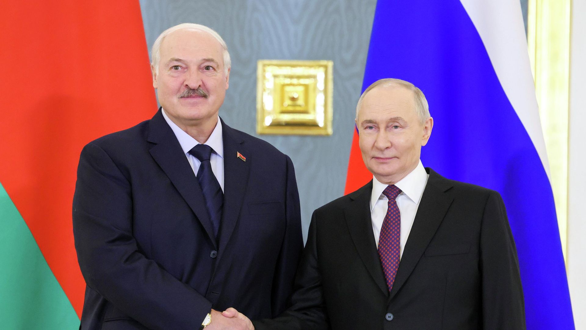 Президент РФ Владимир Путин и президент Белоруссии Александр Лукашенко - РИА Новости, 1920, 27.08.2026