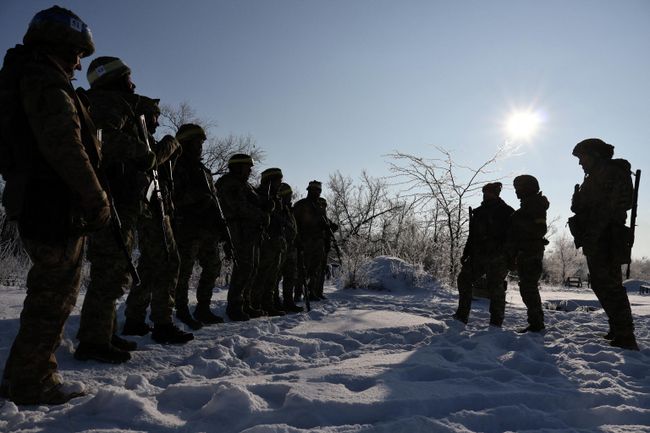 Украинские военнослужащие