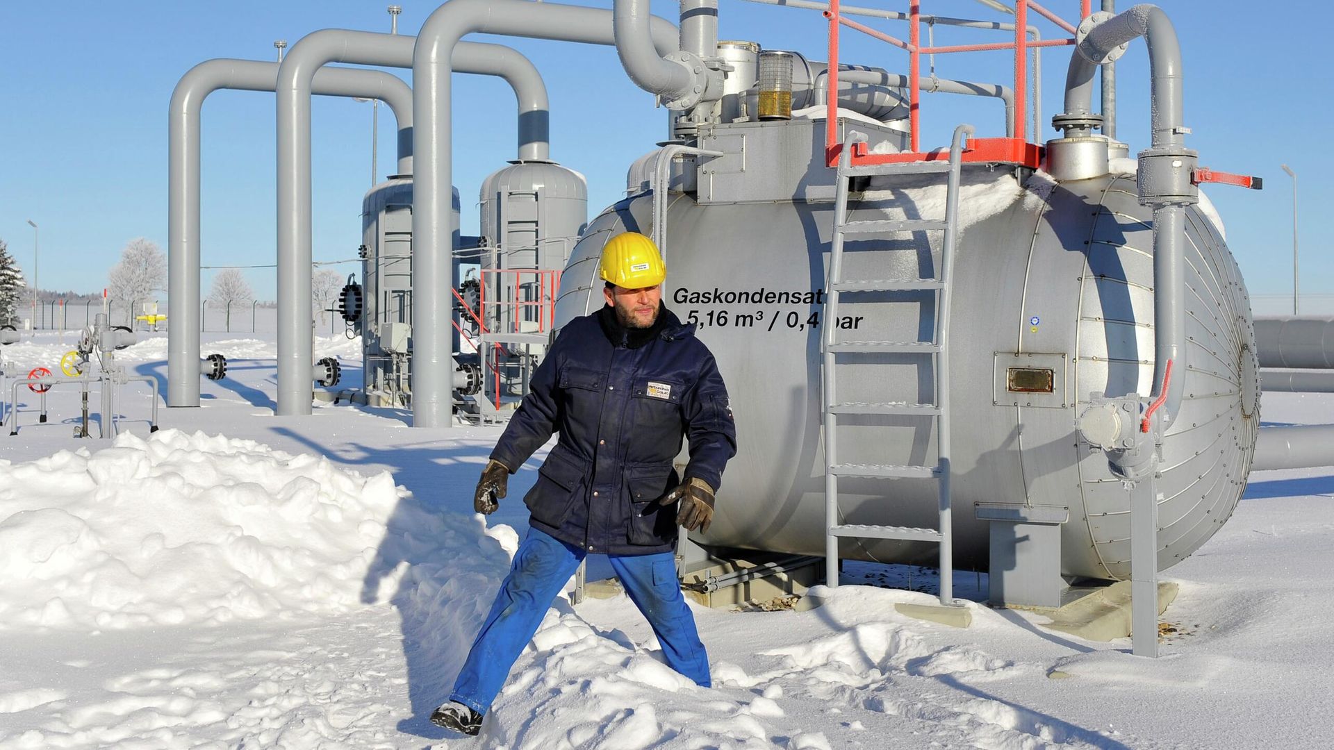 Газокомпрессорная станция на востоке Германии, Газокомпрессорная станция на востоке Германии, - РИА Новости, 1920, 02.04.2026