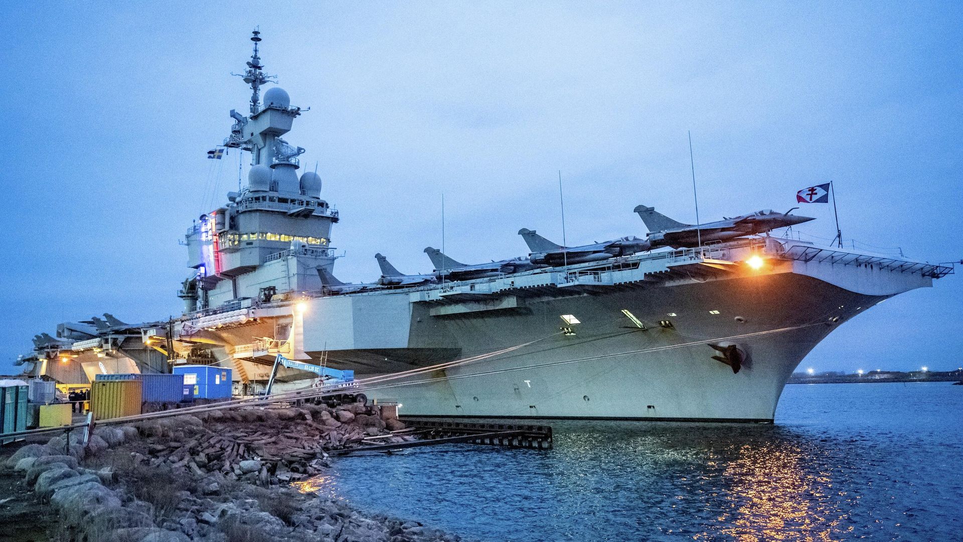 Французский авианосец Шарль де Голль Французский авианосец Шарль де Голль - РИА Новости, 1920, 27.02.2026