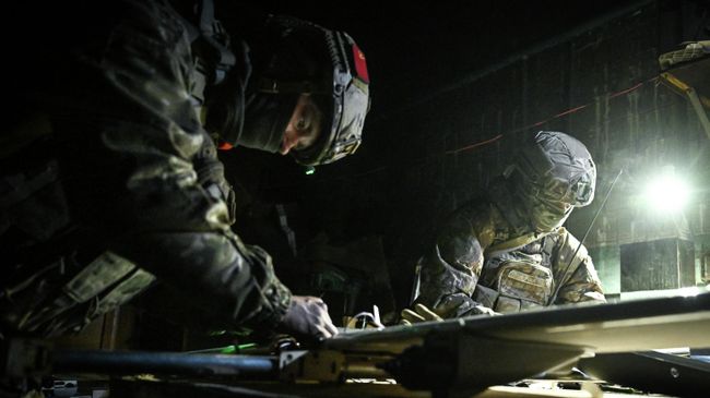 Российские военнослужащие