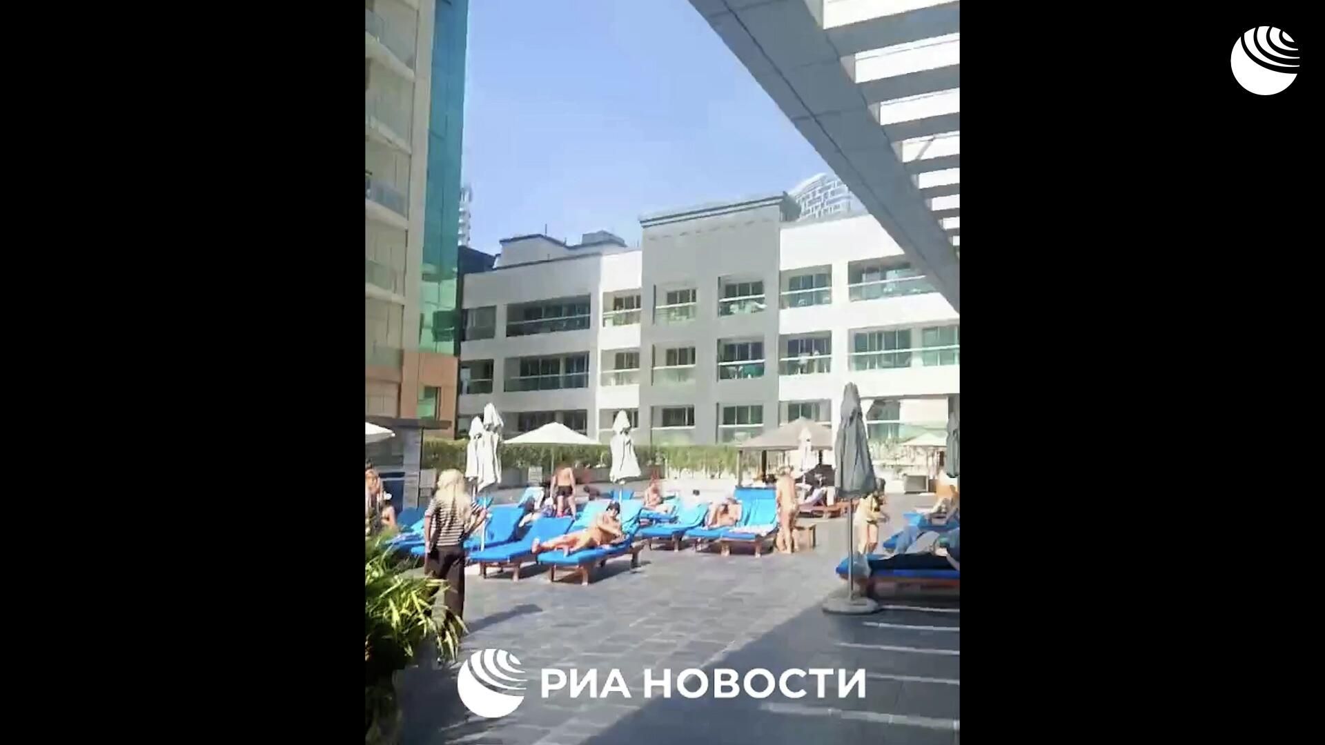 Отдыхающие туристы в Дубае - РИА Новости, 1920, 01.03.2026