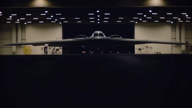 Бомбардировщик B-2, примененный для ударов по Ирану