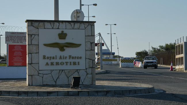 База ВВС Великобритании Акротири на Кипре