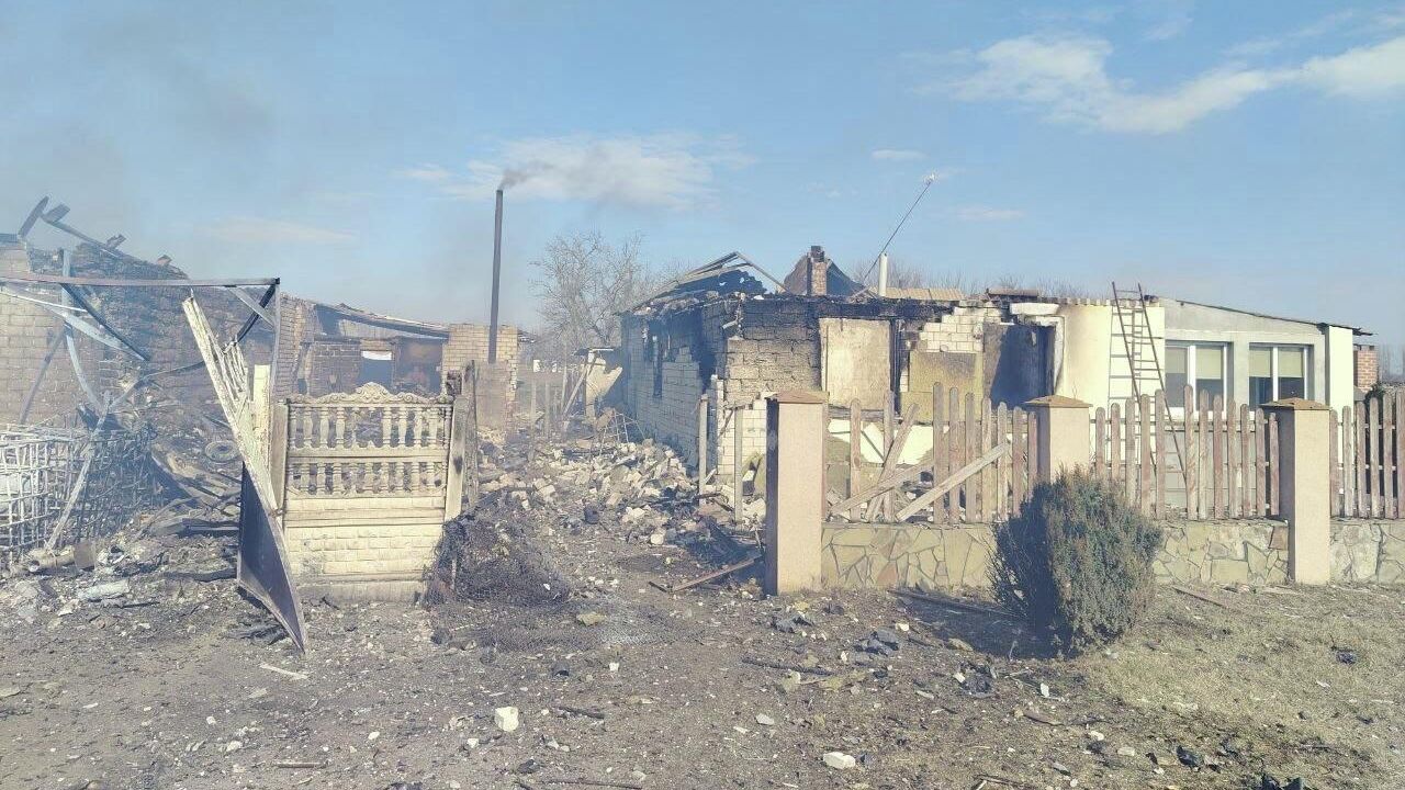 Последствия атаки ВСУ в Херсонской области. 3 марта 2026 Последствия атаки ВСУ в Херсонской области. 3 марта 2026 - РИА Новости, 1920, 03.03.2026