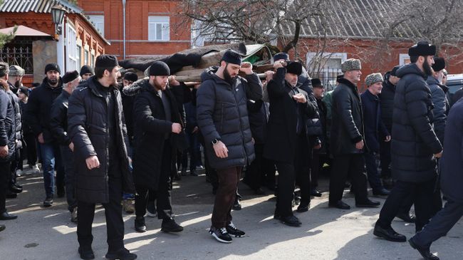 Похороны Умара Джабраилова