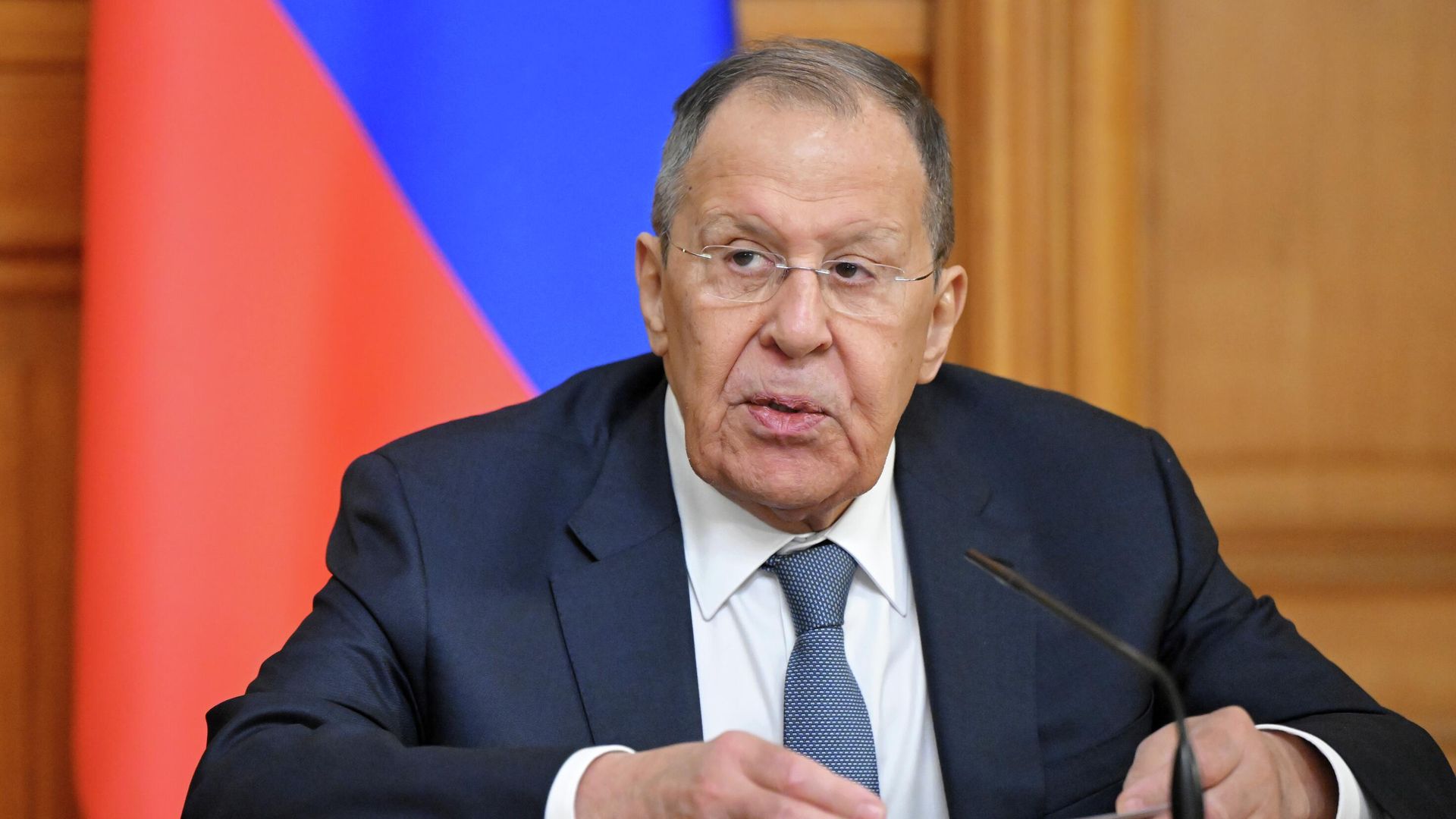 Министр иностранных дел РФ Сергей Лавров на пресс-конференции по итогам встречи с министром иностранных дел Государства Бруней-Даруссалам Эриваном Юсофом - РИА Новости, 1920, 03.03.2026