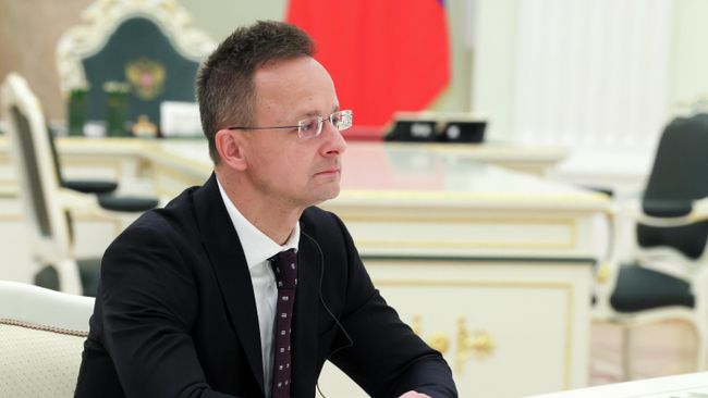 Министр иностранных дел Венгрии Петер Сийярто